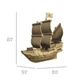 Картонний 3D пазл-конструктор "Cartonic 3D Puzzle PIRATE SHIP" Піратський корабель - зображення 4