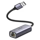 USB 3.0 Ethernet адаптер Gigabit 1000 Мбит/с AX88179, USB to RJ45 сетевая клетка для ноутбука и ПК Ugreen - изображение 1