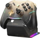 Бездротовий геймпад Machenike G5Pro Premium Edition Wireless with Charging Station Black/Gold (6975971295493) - зображення 1