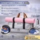 Сумка для спорту і подорожей з відділом для взуття та мокрих речей спортивна сумка для фітнесу, йоги, футболу з кріпленням на валізу для чоловіків та жінок (HYT71) - зображення 2