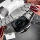 Наручний розумний годинник Modfit Onyx Silver Steel + ремінець в подарунок подарунковий - зображення 4