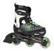 Комплект дитячий (роликові ковзани, захист) Rollerblade COMBO 29-34 (185-215мм) Black/green (07848400 T83) - изображение 2