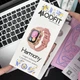 Наручний розумний годинник Modfit Harmony Gold-Pink витончений - изображение 12
