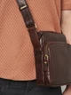 Сумка чоловіча Visconti ML40 Riley (Brown) - изображение 5