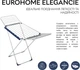 Сушка для белья напольная алюминиевая Eurohome Elegancie 18 м (1822AL-BLUE) - изображение 4