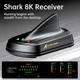 Геймерська акумуляторна, бездротова (Bluetooth + 2,4G), миша Attack Shark X11ULTRA Carbon Fiber, PixArt PAW3950MAX, 22000DPI Purple/Фіолетова (X11ULTRAPUR) - зображення 4