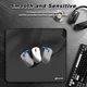 Ігрова поверхня ATTACK SHARK CM02 Black 450x400 мм (XL) Гладка Поверхня, 4мм Товщина BLACK/ЧОРНИЙ (CM02) - зображення 3