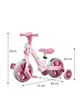 Велосипед-трансформер Best Trike JM-1071-9, колеса 10”, со звуком и подсветкой, съемные педали и боковые колеса - изображение 3