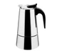 Кофеварка гейзерная нержавеющая сталь Vinzer Moka Inox Induction 500 мл на 9 чашек (89393) - изображение 1