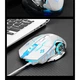Дротова ігрова миша Mixie S20, USB, оптична, 6 кнопок, чорна з RGB-підсвіткою (777327) - изображение 2