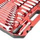 Набір інструментів 1/2" & 3/8" & 1/4" 222 од. INTERTOOL (ET-9222) - изображение 9