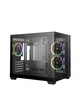 Корпус Deepcool CG330 3F чорний Без БЖ ITX/Micro-ATX/Micro-ATX(Rear connector),1+1x3.5",2+2х2.5" (CG330 3F) - зображення 2