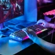 Комплект клавіатури та миші Hoco GM18 Luminous gaming keyboard and mouse set (Russian version) — Black (777603) - изображение 3