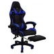 Кресло геймерское игровое Bonro B-810 Blue с подставкой для ног (42300047) - изображение 4