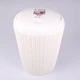 Контейнер для сміття з поворотною кришкою Curver Knit 6 л (00777) Кремовий - зображення 5