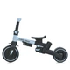 Дитячий триколісний складний велосипед трансформер біговіл Turbo Trike MT 1036 blue - зображення 4