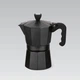 Кофеварка гейзерная алюминиевая Maestro 150 мл на 3 чашки (MR-1666-3 BLACK) - изображение 1