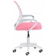 Кресло офисное на колесах Bonro B-619 Pink (42300184) - изображение 4