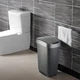 Контейнер для мусора Rotho Twist 50 л (17545) Черный - изображение 7