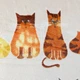 Плед флисовый Love You Коты 200x220 см (8283) - изображение 6