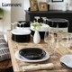 Сервиз столовый Luminarc Carina Black/White из 30 предметов (N1500) - изображение 4
