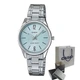 Жіночий годинник Casio LTP-V005D-2B блакитний 30 м - зображення 1