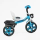 Детский трехколесный велосипед без ручки Best Trike BS с багажником и фарой (Синий) - изображение 2