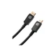 Кабель мультимедійний DisplayPort M to DisplayPort M 2.0m V1.2 4K60Hz black HP (HP_DHC-DP01-2M) - изображение 3