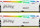 Пам'ять для настільних комп'ютерів Kingston FURY 32 GB DDR5 5600 MHz Beast RGB White (KF556C40BWA-32) - изображение 1