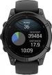 Смарт-годинник Garmin Fenix E 47mm AMOLED Slate Gray Steel with Black Silicone Band (010-03025-03/01/13) - изображение 8