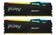 Пам'ять для настільних комп'ютерів Kingston FURY 32 GB (2x16GB) DDR5 5600 MHz Beast RGB (KF556C40BBAK2-32) - изображение 1