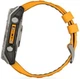 Спортивний годинник Garmin Fenix 8 51mm AMOLED Sapphire Titanium w. Spark Orange/Graphite Silicone Band (010-02905-10/11) - изображение 4