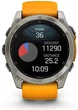 Спортивний годинник Garmin Fenix 8 51mm AMOLED Sapphire Titanium w. Spark Orange/Graphite Silicone Band (010-02905-10/11) - изображение 8