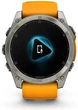 Спортивний годинник Garmin Fenix 8 51mm AMOLED Sapphire Titanium w. Spark Orange/Graphite Silicone Band (010-02905-10/11) - изображение 10