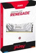 Пам'ять для настільних комп'ютерів Kingston FURY 48 GB (2x24GB) DDR5 8400 MHz Renegade White (KF584CU40RWK2-48) - изображение 3