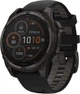Спортивний годинник Garmin Fenix 8 51mm Solar Sapphire Carbon Gray DLC Titanium w. Black/Pebble Gray S. Band (010-02907-10/11) - изображение 1