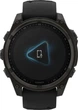Спортивний годинник Garmin Fenix 8 51mm Solar Sapphire Carbon Gray DLC Titanium w. Black/Pebble Gray S. Band (010-02907-10/11) - изображение 6