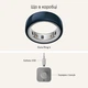 Смарт-кільце Oura Ring 4 Ceramic Midnight Size 9 (JZ90-57455-09) - изображение 8
