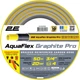 Шланг садовий 2Е AquaFlex Graphite Pro 3/4" 50м 4 шари 20бар -10…+60°C - зображення 1