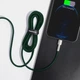 Кабель Baseus Metal Zink Alloy для быстрой зарядки iPhone 8 X 11 12 13 14 Plus Pro Max с разъемом Apple Lightning to Type-C (USB-C) зарядка для айфона 1M шнур для iPad Cable IOS - изображение 8