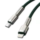 Кабель Baseus Metal Zink Alloy для быстрой зарядки iPhone 8 X 11 12 13 14 Plus Pro Max с разъемом Apple Lightning to Type-C (USB-C) зарядка для айфона 1M шнур для iPad Cable IOS - изображение 11