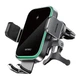 Автотримач для телефона з БЗП WIWU FREELANDER Car Wireless Charger CH-313 Black (6976195097351) - изображение 6
