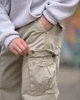 Мужские карго штаны Oversize бежевые Beige BT5297 джинс коттон широкие streetwear urban tactical 28 - изображение 5