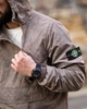 Мужской анорак Stone Island TR6850 бежевый ветровка плащевка с капюшоном urban tactical XL - изображение 4