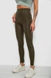 Лосины женские однотонные хаки 214R155 AGER 2XL - изображение 3