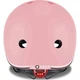 Шолом Globber Go up lights 45-51см пастельний рожевий, з ліхтариком (506-210) - зображення 4