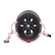 Шолом Globber Go up lights 45-51см пастельний рожевий, з ліхтариком (506-210) - зображення 5
