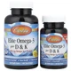 Омега-3 з витаминами D та K Carlson (Elite Omega-3 D&K) 60+30 капсул зі смаком лимона (CAR-17540) - зображення 1