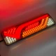 Задні LED ліхтарі 24V для вантажівки 46х13 см. стоп сигнал, поворот захист IP67 комплект 2шт. - зображення 9