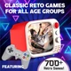 Игровая консоль H7 Mini TV с 740 игр 2 беспроводных джойстика 3 5 дюйма IPS дисплей HDMI выход ABS пластик портативная - изображение 5